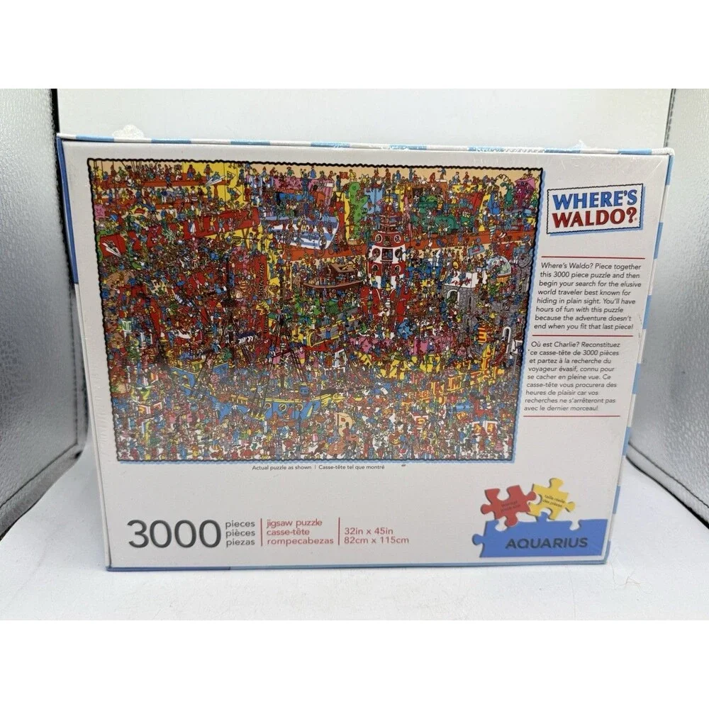 Aquarius Where's Waldo 3000 Piece Jigsaw Puzzle 32